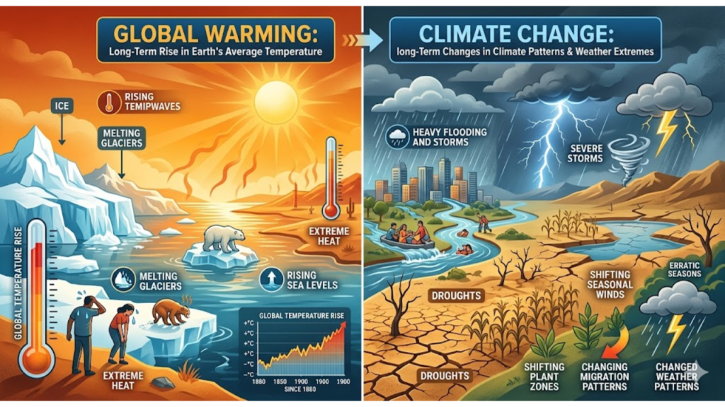 Global Warming vs Climate Change – What’s the Difference?