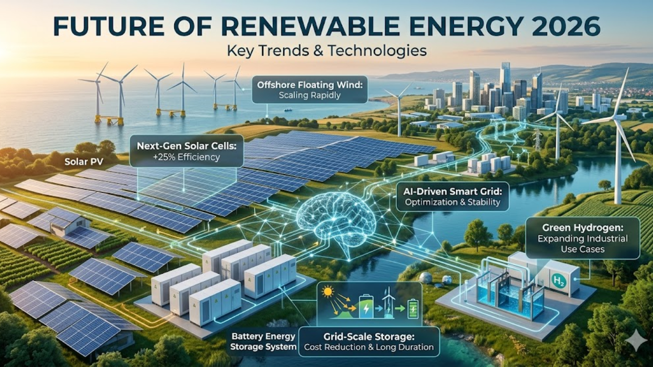 Future of Renewable Energy 2026-2030: Trends, Tech & Forecast